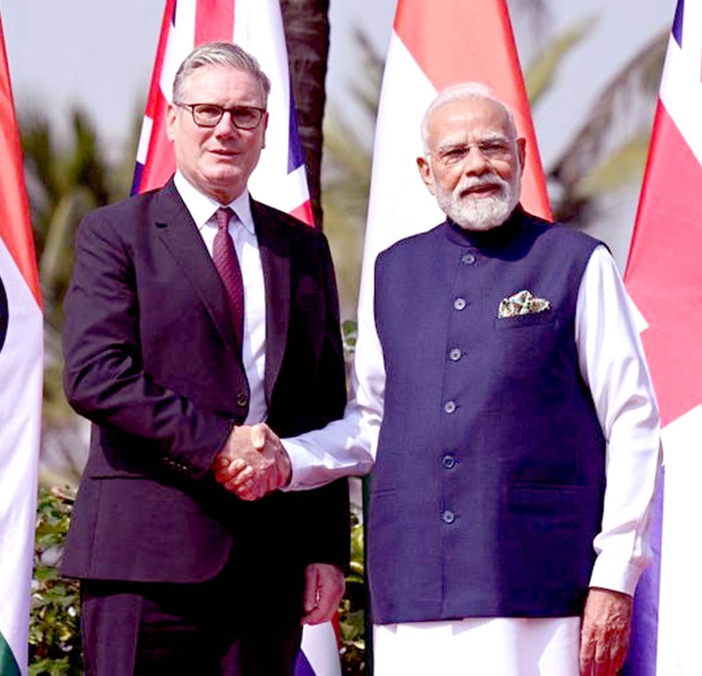 PM Modi holds talks with British counterpart Starmer